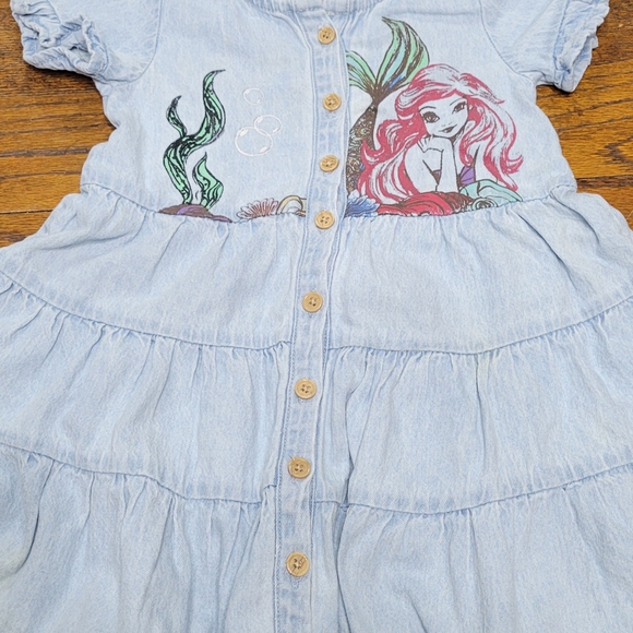 Disney Light Blue Ariel Dress with Ruffles - Picture 8 of 16